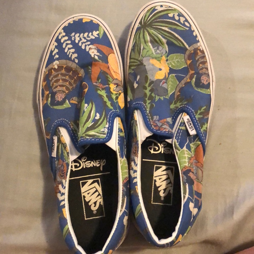 Disney Vans size 7.5 women’s jungle book
